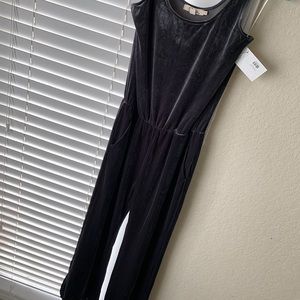 Velvet jumpsuit (NWT)
